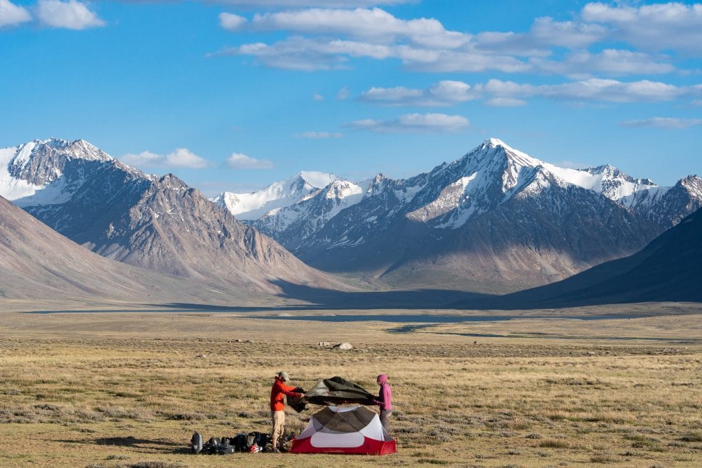 kamperen pamir highway