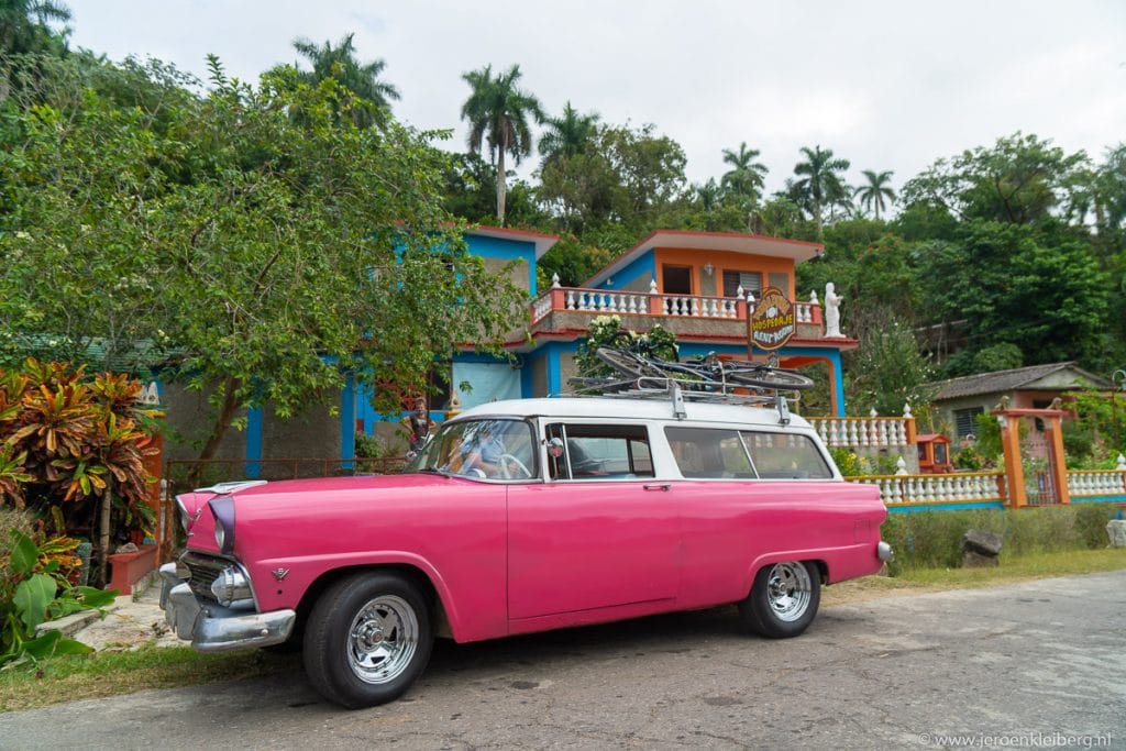 Roze taxi