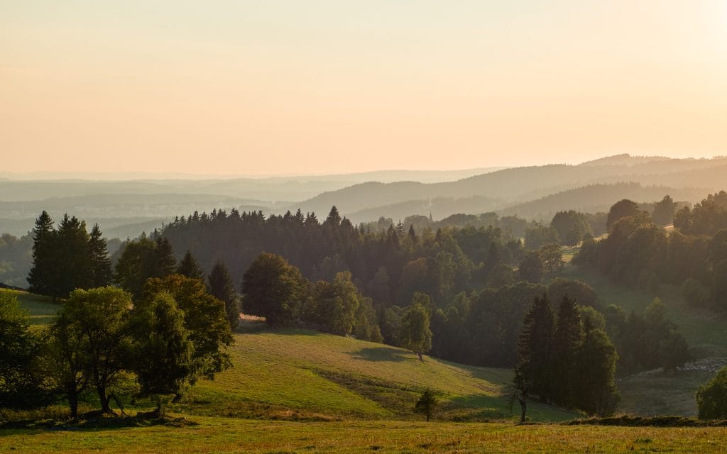 Sunset Czech republic