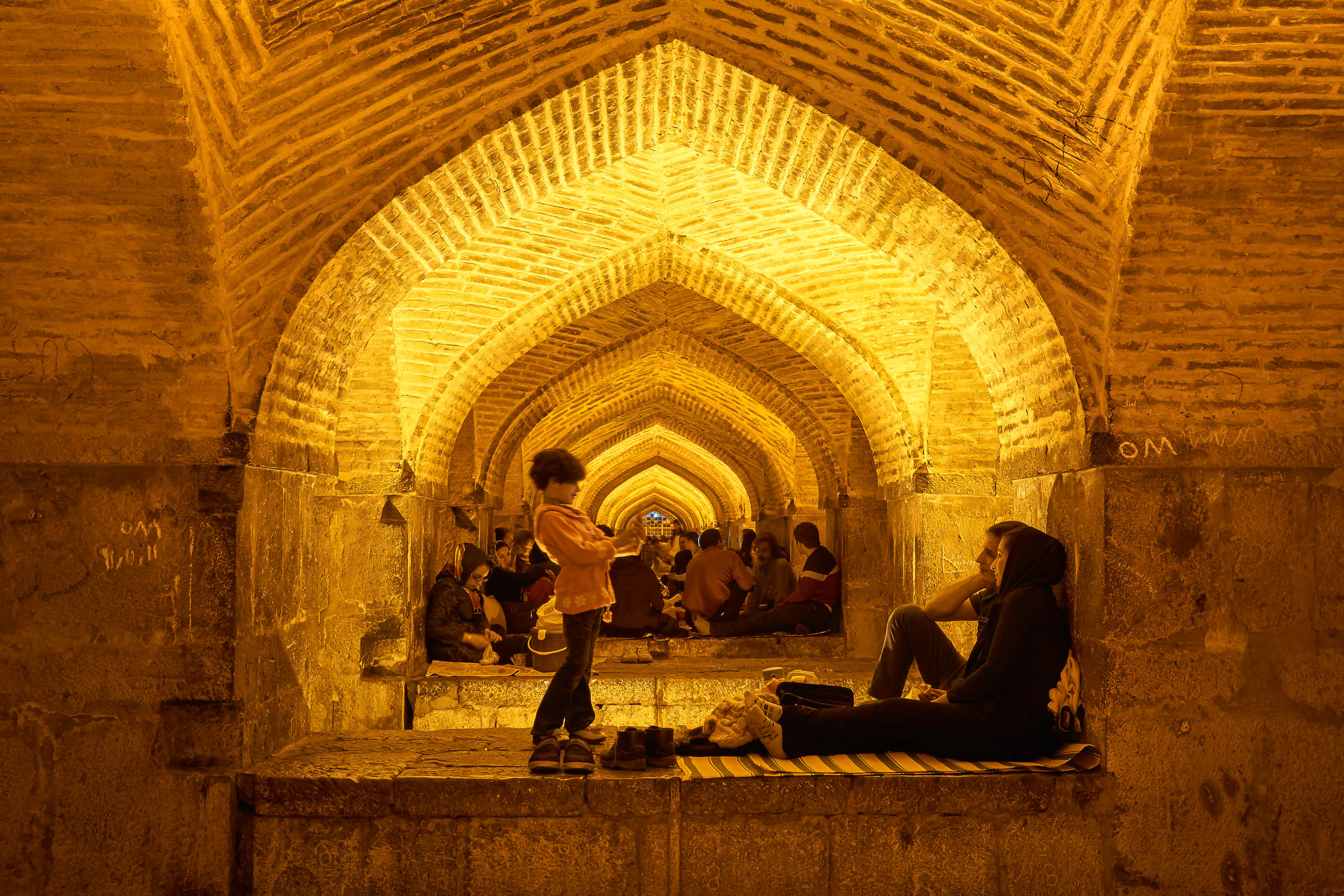 Khajou brug Esfahan, iran
