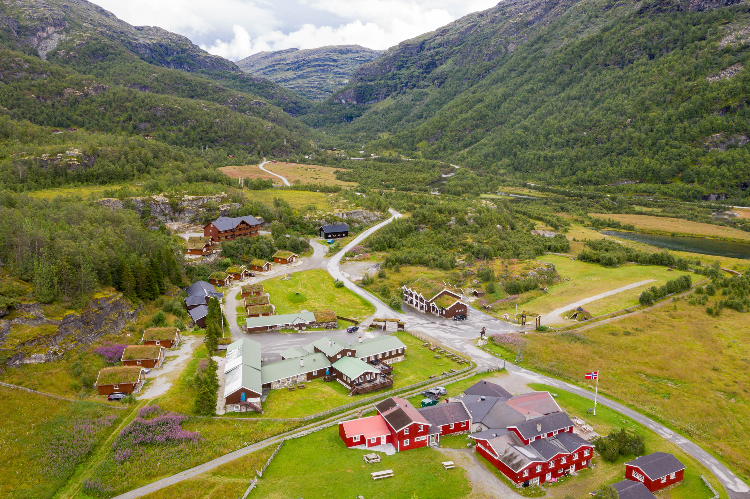 Luchtfoto noorwegen