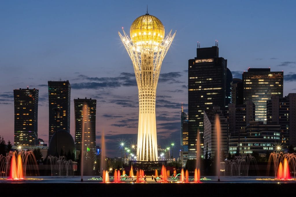 Kazakhstan Astana Nur Sultan Bayterek Tower