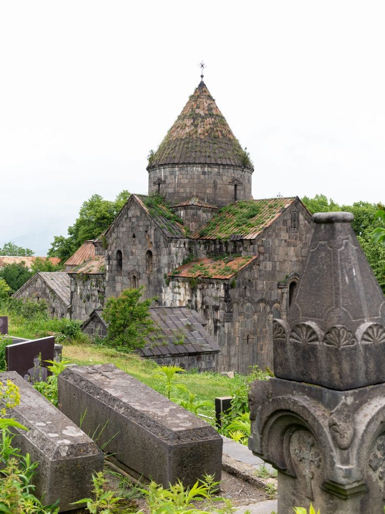 Armeense kerk of klooster in Alaverdi, provincie Lori, Noord-Armenië, juni 2014